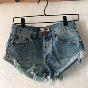 One Teaspoon Bandits Shorts
